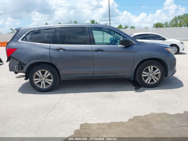 5FNYF5H12GB029300 Honda PILOT LX