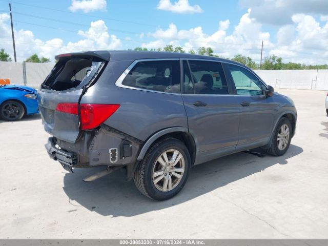 5FNYF5H12GB029300 Honda PILOT LX