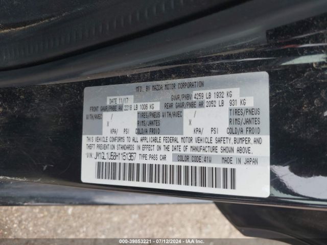JM1GL1U58H1151367 Mazda Mazda6 Sport
