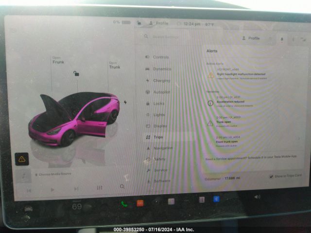 5YJ3E1EA0PF506364 Tesla Model 3 Rear-wheel Drive
