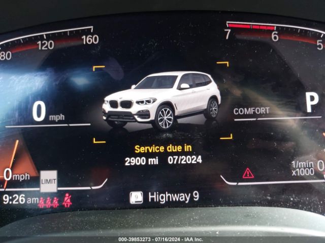 5UXTY5C08L9D56485 BMW X3 Xdrive30i