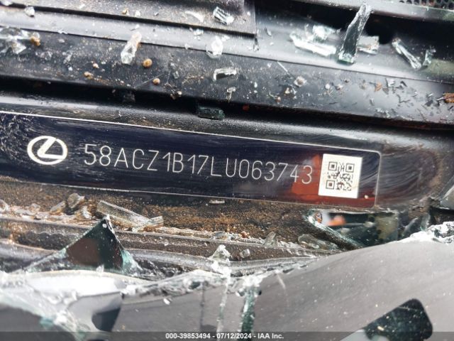58ACZ1B17LU063743 Lexus ES 350
