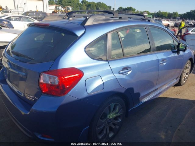 JF1GPAP63G9341883 Subaru Impreza 2.0i Sport Premium