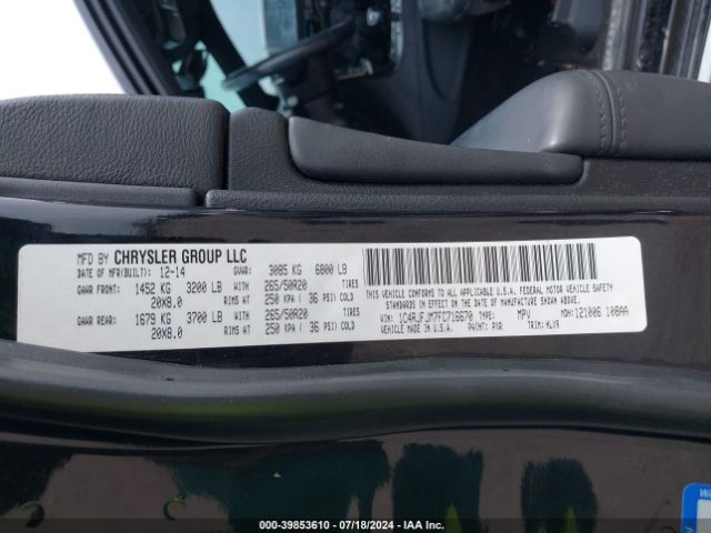 1C4RJFJM7FC716670 Jeep Grand Cherokee Summit