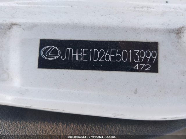 JTHBE1D26E5013999 Lexus IS 350