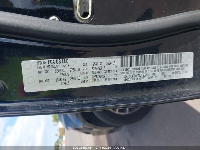 Dodge Journey Se Awd 2018 3C4PDDAG5JT390541 Image 9