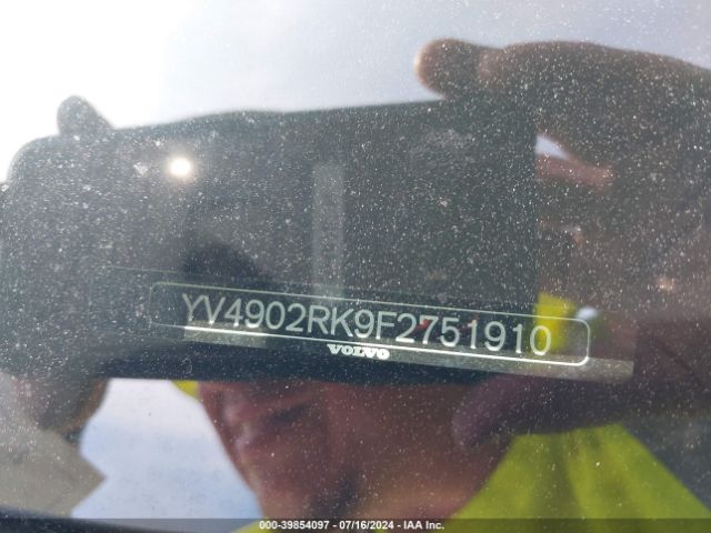 YV4902RK9F2751910 Volvo Xc60 T6