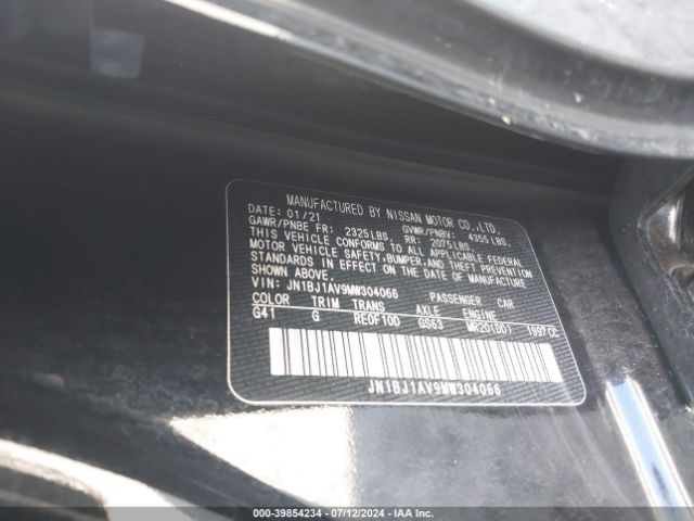 JN1BJ1AV9MW304066 Nissan Rogue Sport S Fwd Xtronic Cvt