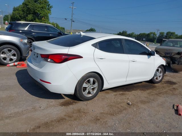 5NPDH4AE6FH636901 Hyundai ELANTRA SE