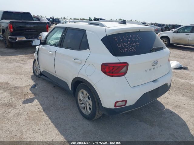 KMHRC8A36LU025547 Hyundai Venue Sel