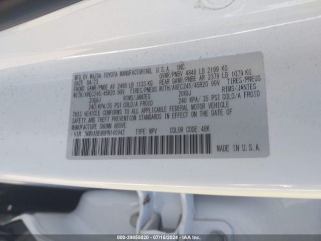 7MMVABEM8PN145942 Mazda Cx-50 2.5 S Premium Plus
