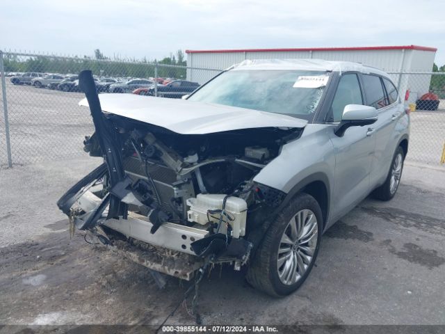 5TDFARAH5PS020669 Toyota Highlander Hybrid Platinum