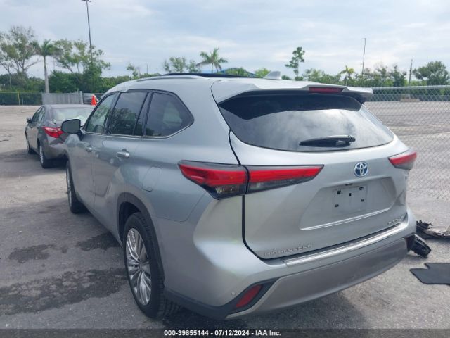 5TDFARAH5PS020669 Toyota Highlander Hybrid Platinum