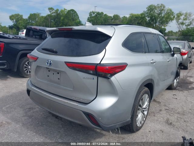 5TDFARAH5PS020669 Toyota Highlander Hybrid Platinum