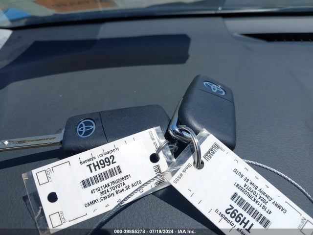 Toyota CAMRY SE 2024 4T1G11AK7RU226281 Image 11