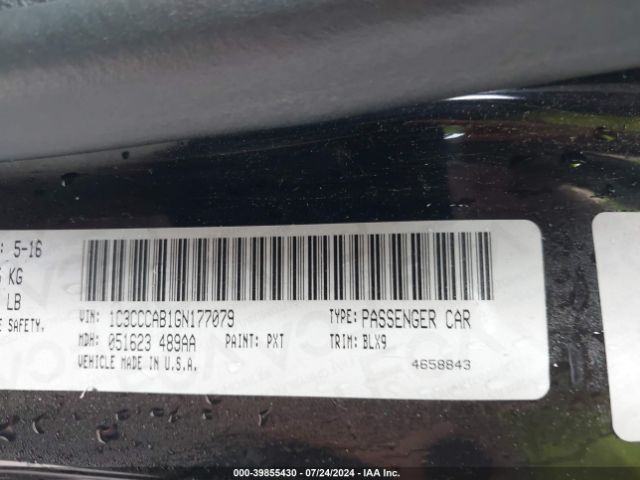 1C3CCCAB1GN177079 Chrysler 200 Limited Platinum