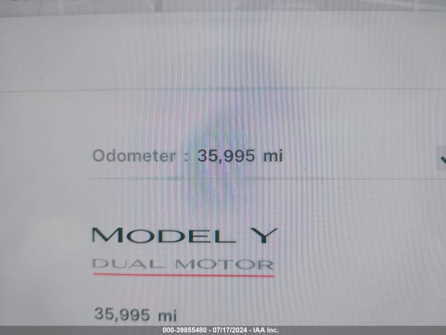 7SAYGDEF4NF439913 Tesla Model Y Performance Dual Motor All-wheel Drive