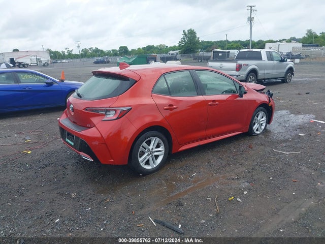 Toyota COROLLA SE 2019 JTNK4RBE4K3066638 Image 4
