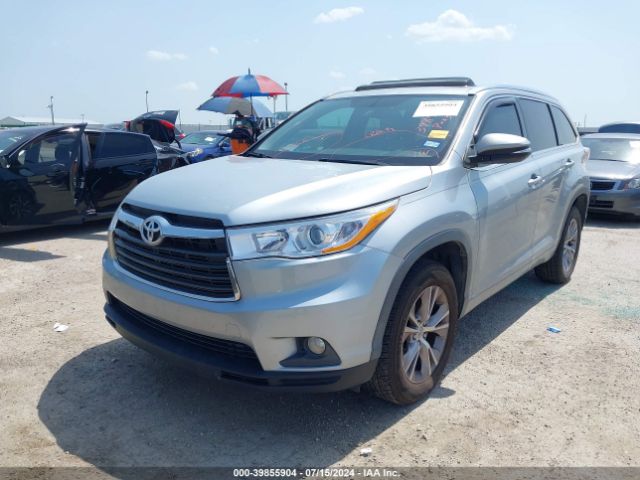 5TDKKRFHXFS114503 Toyota Highlander Xle V6