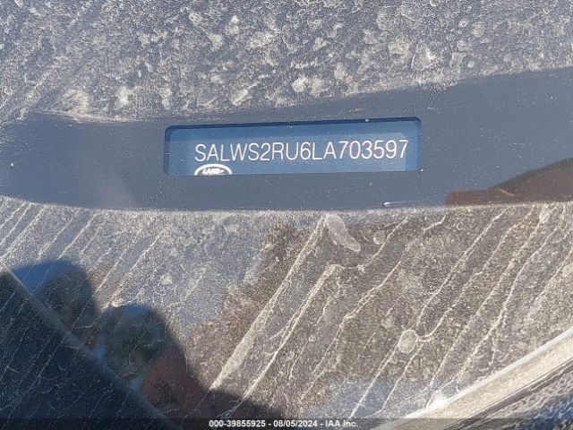 SALWS2RU6LA703597 Land Rover Range Rover Sport Hst Mhev