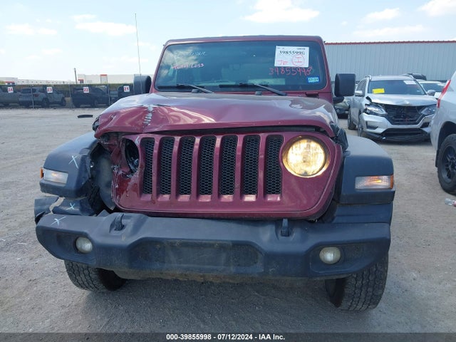 1C4HJXAG5MW663054 Jeep Wrangler Sport S 4x4