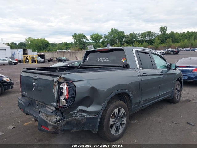 Honda Ridgeline Rtl-t 2017 5FPYK3F68HB030233 Image 4