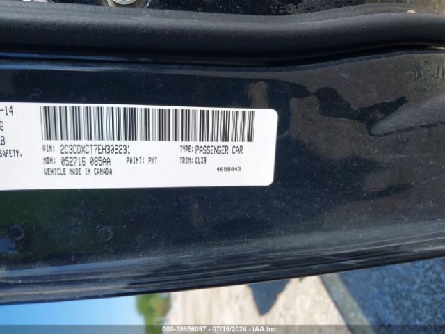 2C3CDXCT7EH309231 Dodge Charger R/t Plus