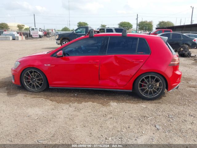 3VW4T7AU8FM043278 Volkswagen Golf Gti 2.0t S 4-door