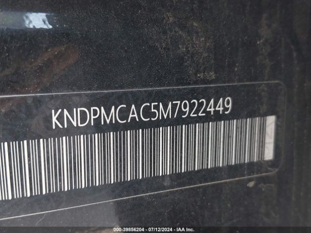 KNDPMCAC5M7922449 KIA Sportage Lx