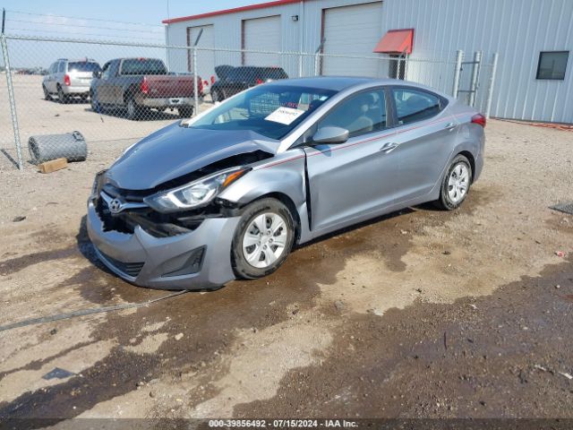 5NPDH4AE2GH767258 Hyundai ELANTRA SE
