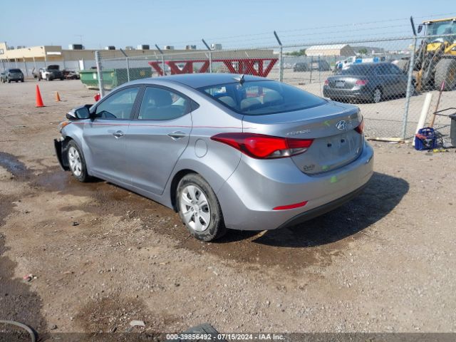 5NPDH4AE2GH767258 Hyundai ELANTRA SE