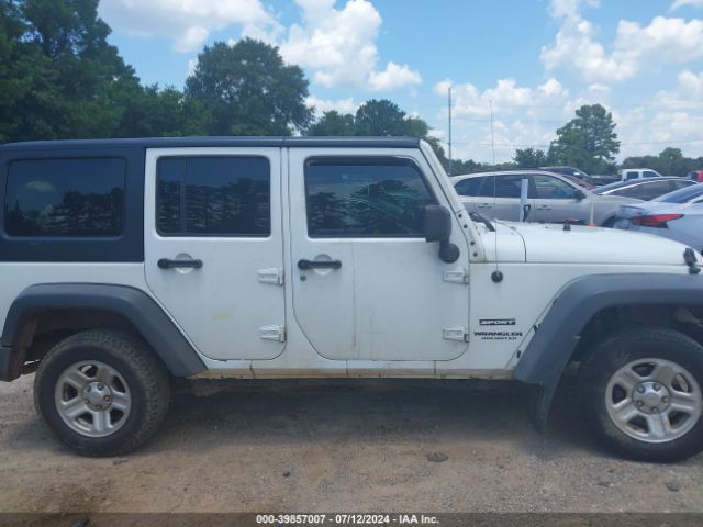 1C4BJWKG1HL513349 Jeep Wrangler Unlimited Sport Rhd 4x4