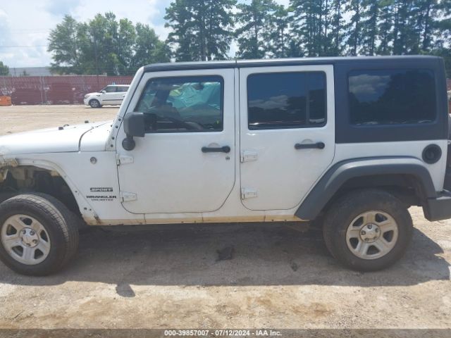 1C4BJWKG1HL513349 Jeep Wrangler Unlimited Sport Rhd 4x4