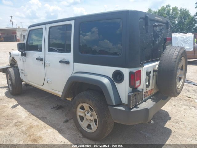 1C4BJWKG1HL513349 Jeep Wrangler Unlimited Sport Rhd 4x4