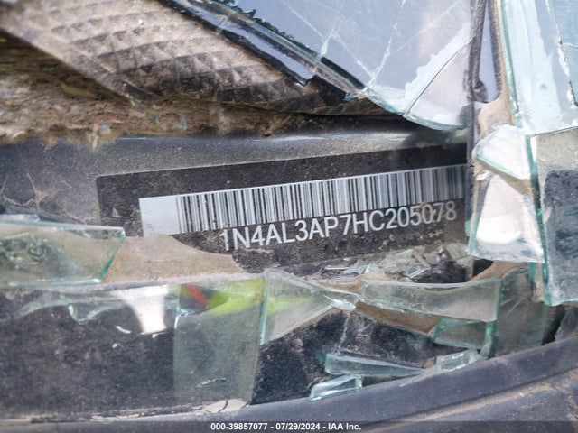 Nissan Altima 2.5 Sr 2017 1N4AL3AP7HC205078 Image 9