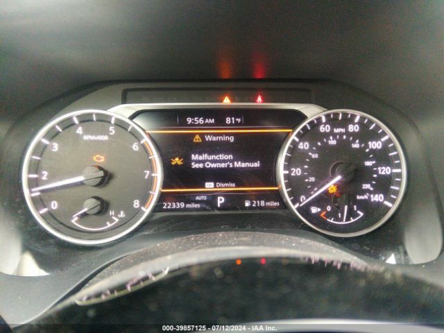 5N1BT3BBXNC699509 Nissan Rogue Sv Intelligent Awd