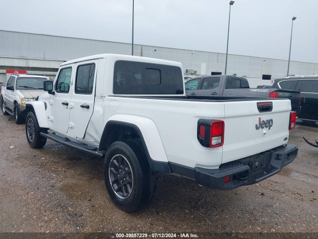 1C6HJTFG4PL533202 Jeep Gladiator Overland 4x4
