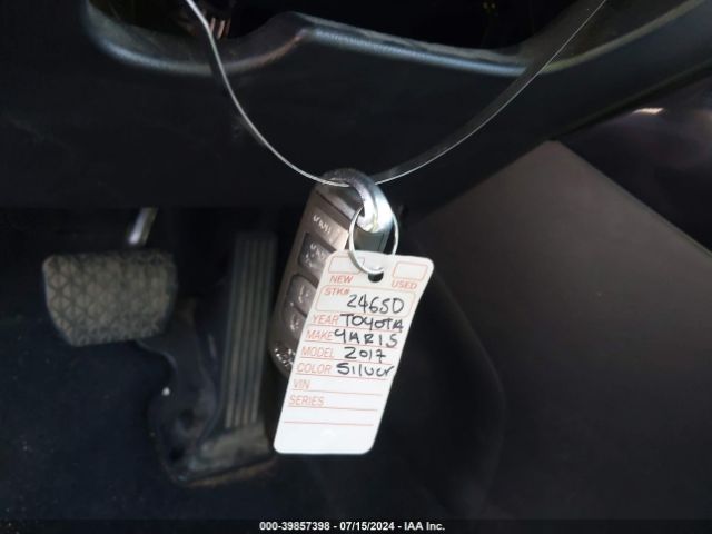 3MYDLBYV3HY154435 Toyota YARIS IA