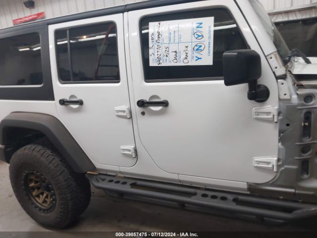 1C4HJWDG9JL904892 Jeep Wrangler Jk Unlimited Sport S 4x4