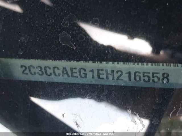 Chrysler 300C 2014 2C3CCAEG1EH216558 Image 9