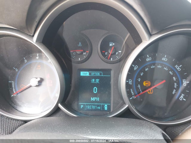Chevrolet Cruze 1lt Auto 2014 1G1PC5SB7E7265149 Image 7