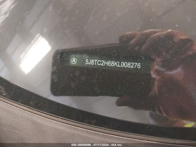 5J8TC2H68KL008276 Acura Rdx A-spec Package