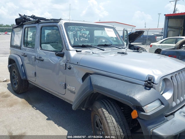1C4HJXDN6LW181802 Jeep Wrangler Unlimited Sport 4x4