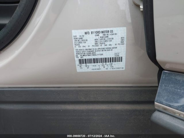 5LM5J7WC1NGL11120 Lincoln Aviator Reserve