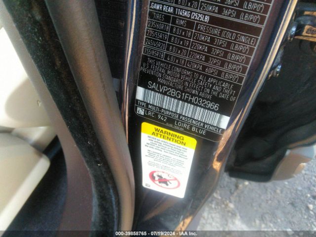 SALVP2BG1FH032966 Land Rover Range Rover Evoque Pure