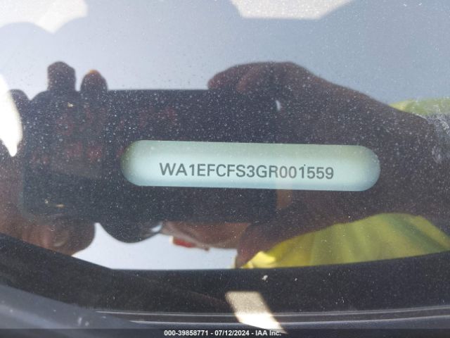 WA1EFCFS3GR001559 Audi Q3 2.0t Premium Plus