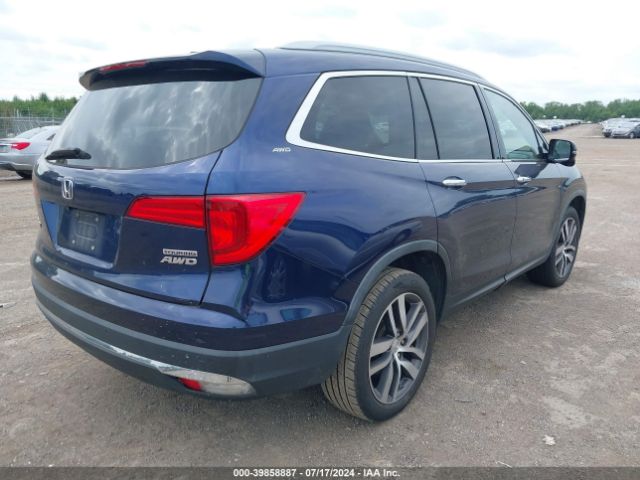 5FNYF6H95GB100257 Honda Pilot Touring