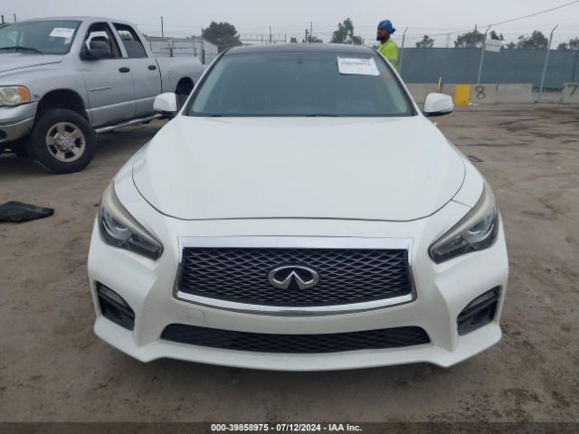 JN1FV7AP3GM420244 Infiniti Q50 3.0t Red Sport 400