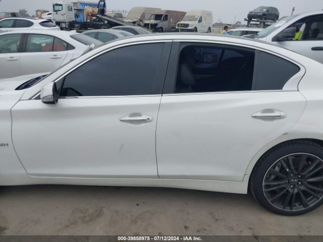 JN1FV7AP3GM420244 Infiniti Q50 3.0t Red Sport 400