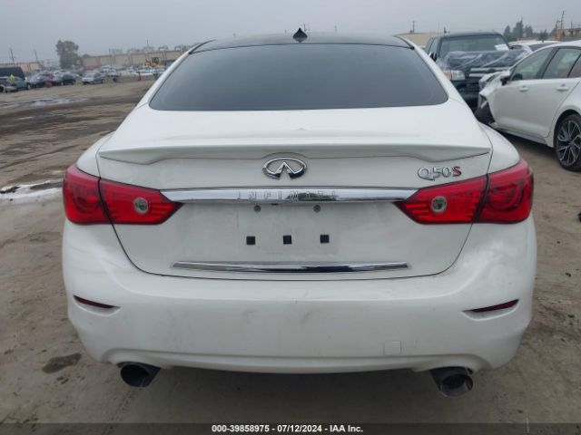 JN1FV7AP3GM420244 Infiniti Q50 3.0t Red Sport 400